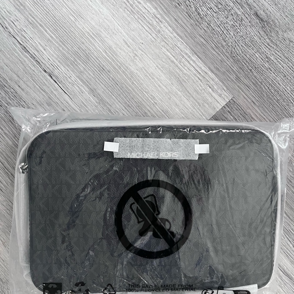 Michael Kors Black Toiletry Bag